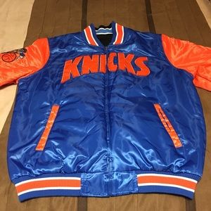 Men’s New York Knicks Reversible Bomber Jacket